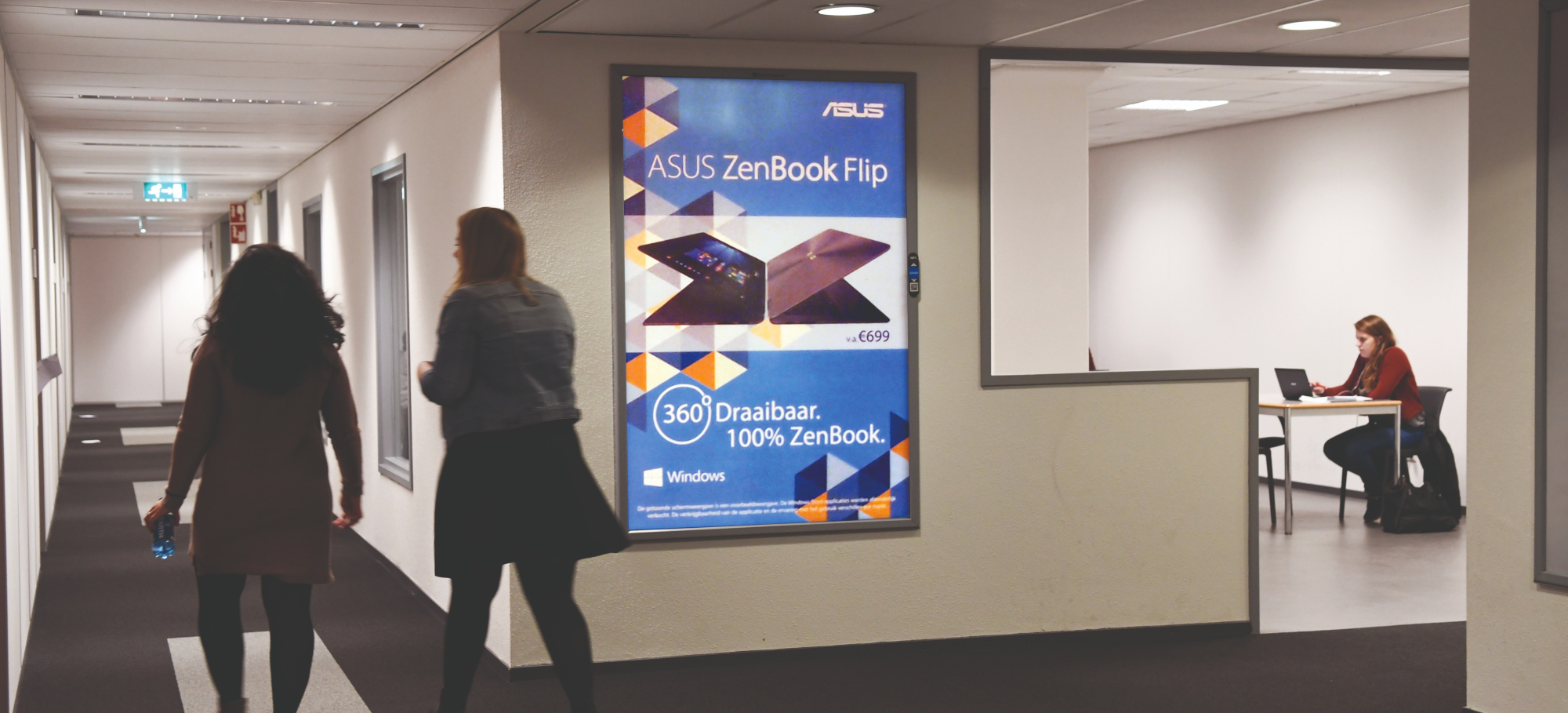 Reclame op Hogeschool