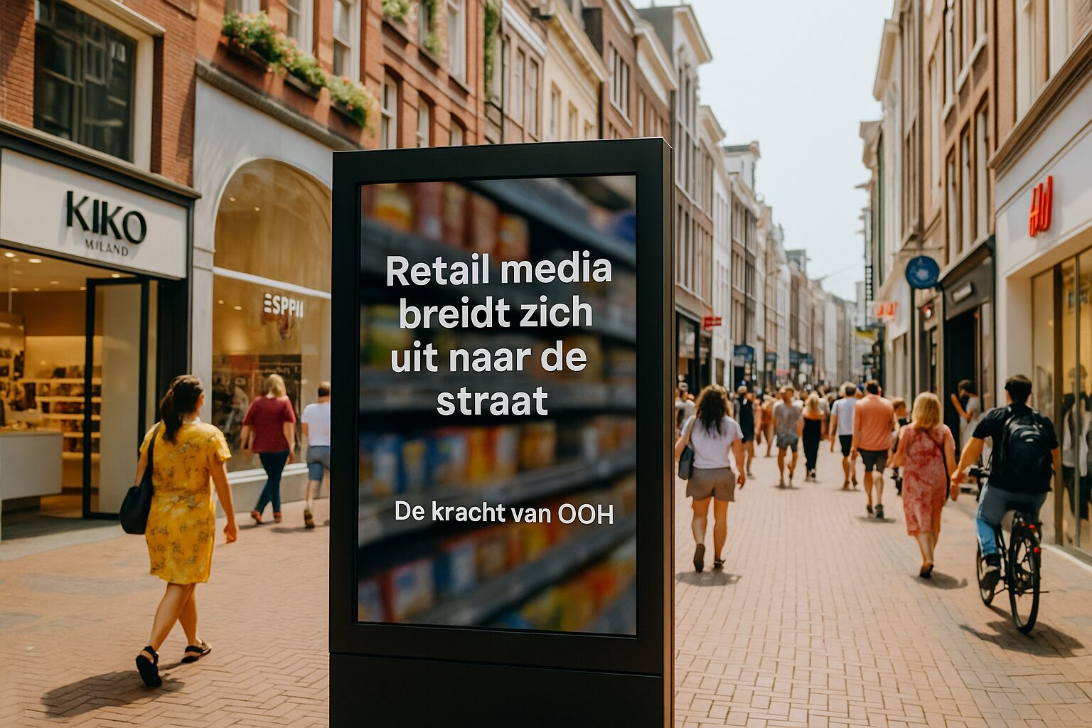 Retail media breidt zich uit naar de straat